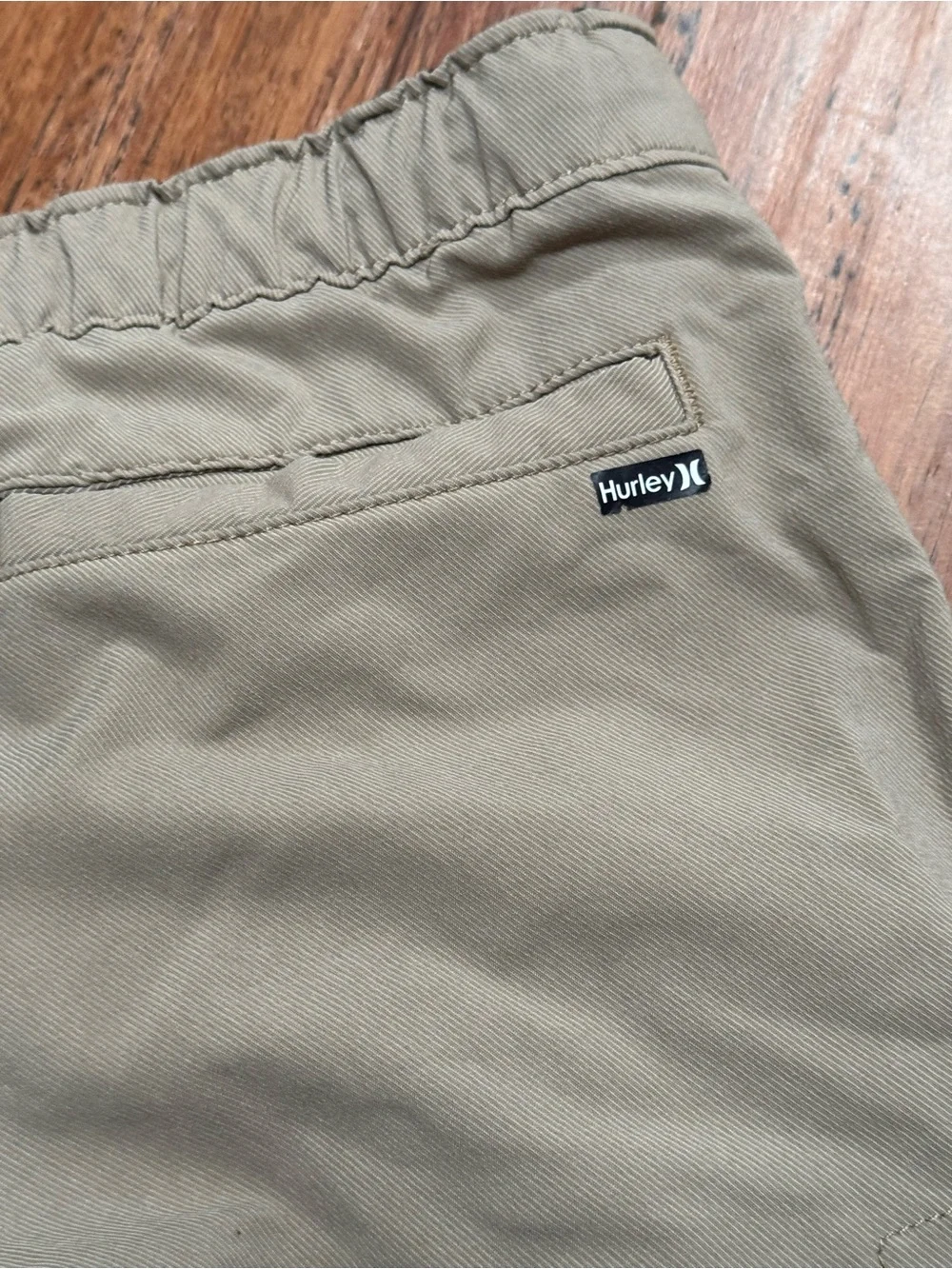 Hurley Boys Khaki Performance Drawstring Pants